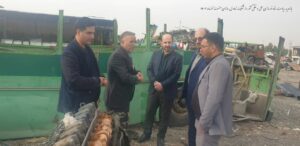 بازدید ریاست محترم وقت ستاد نوسازی ناوگان از مجموعه تعادل سازان صنعت